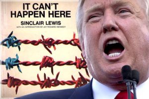 It Can't Happen Here novel and President Trump
