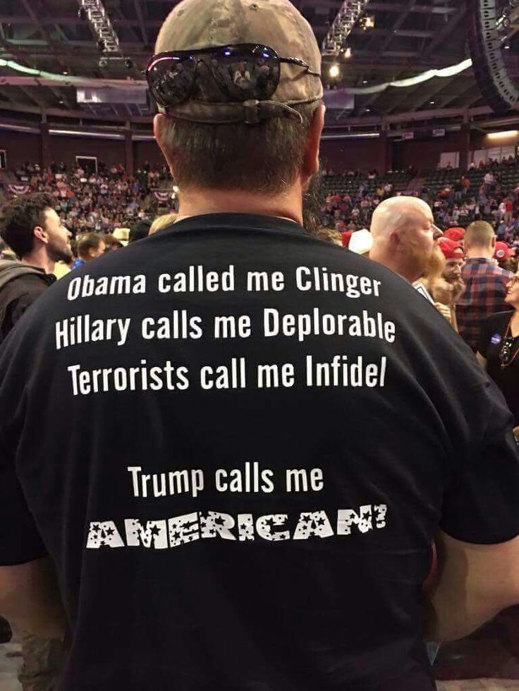 Trump supporter T-shirt